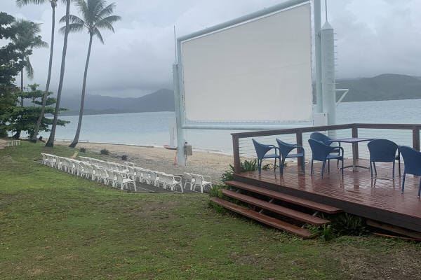 Open air cinema