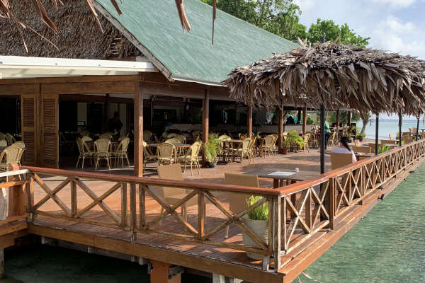 Aqua on Erakor overwater restaurant
