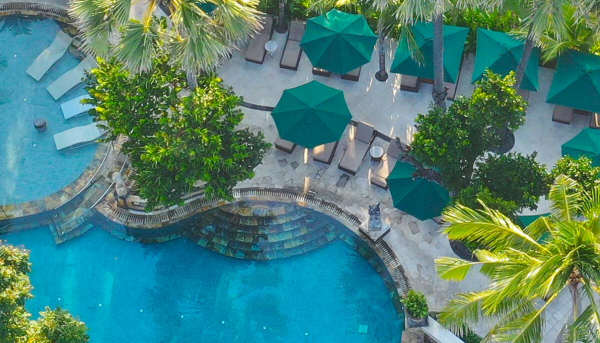 Bali family accommodation - Legian Beach Hotel