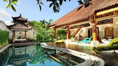 Bali family holidays 3 bedroom villa
