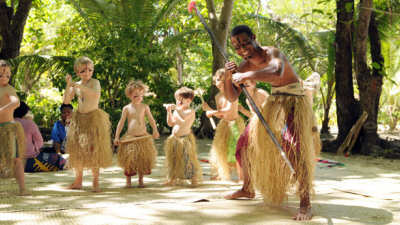 Family travel blog Fiji Kids Clubs